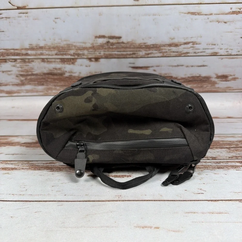 Boundary Supply Camo Camera Bag Expandable Padded Modular Tech Insert 9x7.5